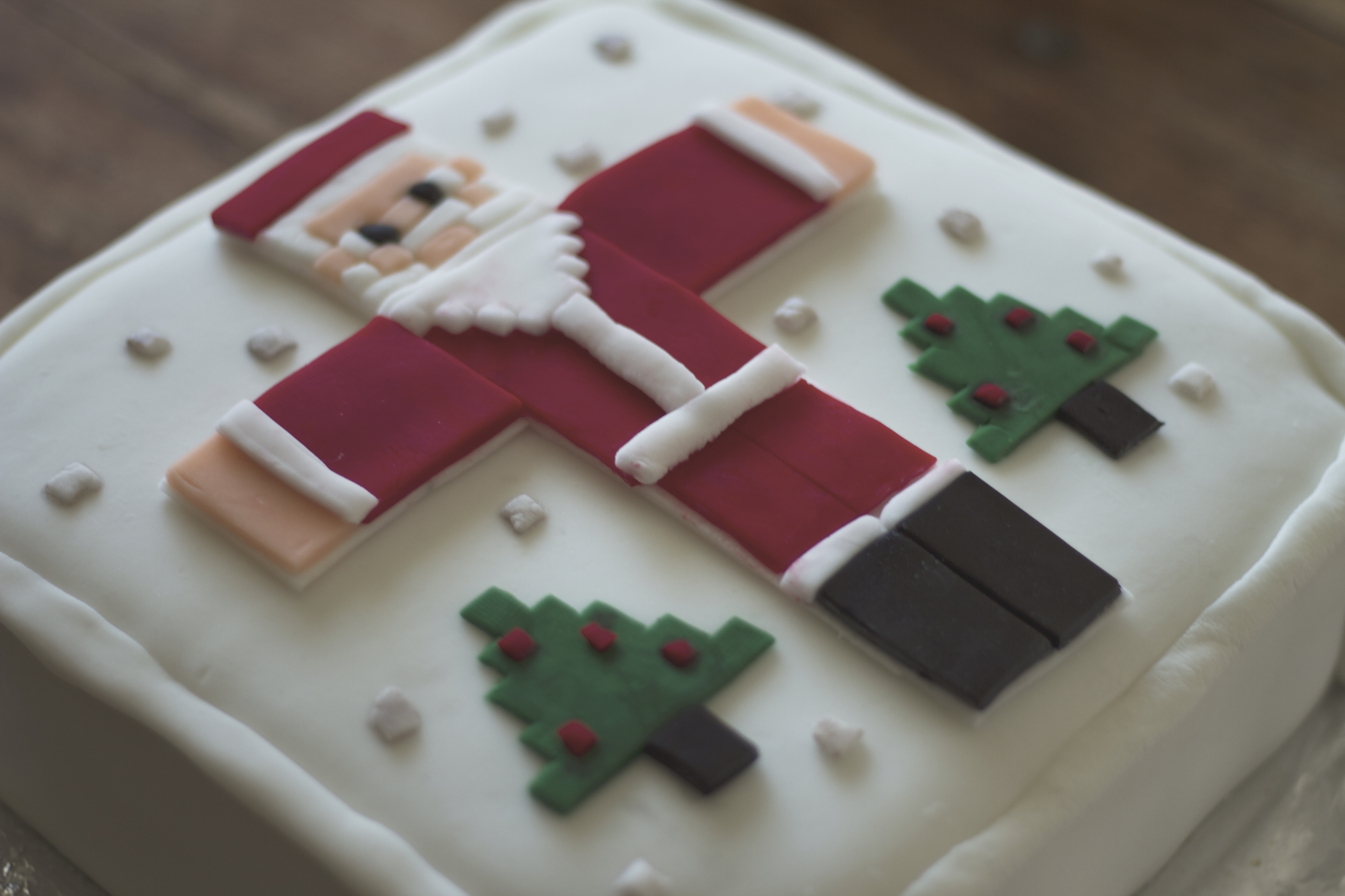 Santa Steve Xmas Cake